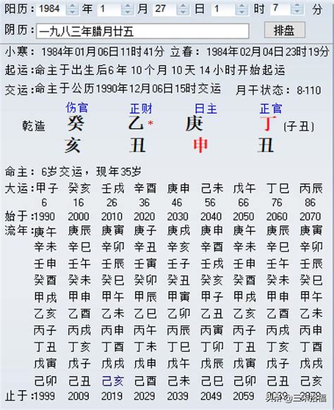 八字盤|靈匣網生辰八字線上排盤系統